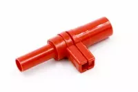 Right Angled Stacking Shrouded Banana Plug